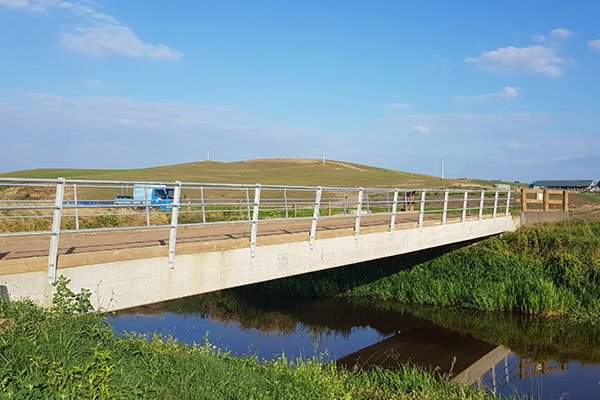 Select Bridges - 24m long concrete bridge Select Bridges - 24m long concrete bridge on a farm in the Waikato